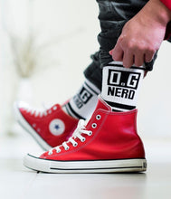 Load image into Gallery viewer, Issue #1 O.G Nerd crew socks